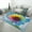 style-1, variant on Psychedelic Butterfly Rainbow Soft Comfy Rugs for Bedroom Room Living Room Bathroom Entrance Door Non-slip Comfort Mat 40"x60"