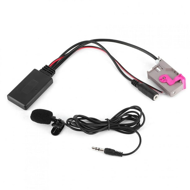 Adaptador auxiliar Bluetooth de 32 pines conector de Cable de Audio estéreo portátil para coche apto para A3 A4 A6 A8 TT Jadeshay A