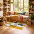 thumbnail image 2 of ODIKA 3'x5' Ultra-Soft Throw Mat, Personalized Photo Abstract Block Layout Rectangular Diatomaceous None Washable, Bare feet friendly, Easy Care Indoor rug for Bedside, Vanity, 2 of 7