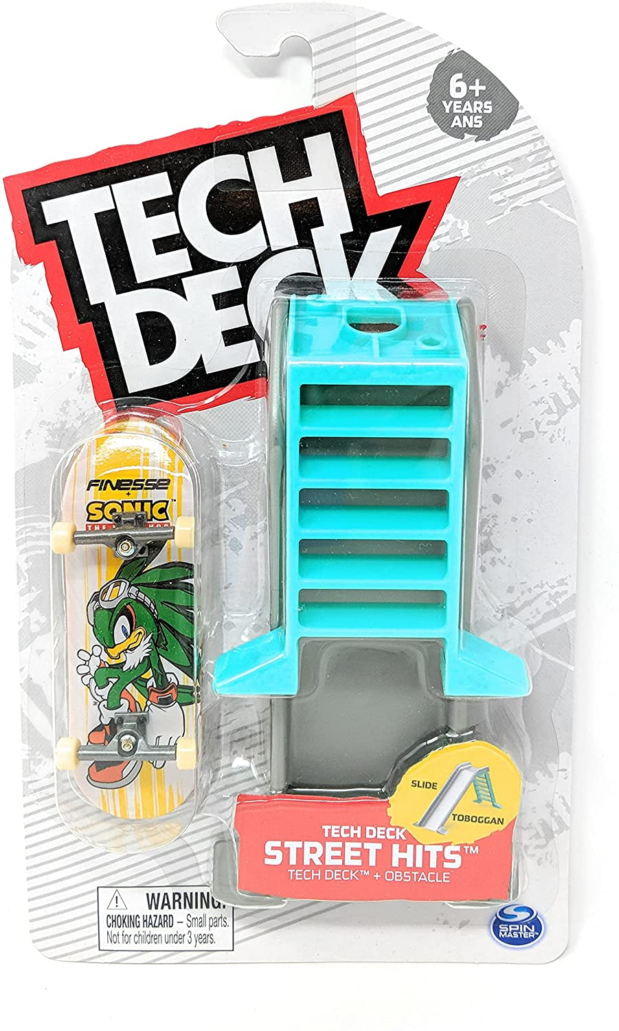 Tech-Deck 96mm Fingerboards Series 11 Complete Skateboard 12 varities Finesse Red Sonic