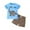 Blue, variant on Hiijoy Toddler Boys Summer Outfits Cartoon Dinosaur Print Short Sleeve T Shirt & Shorts Set, Sizes 3-4T