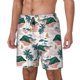 thumbnail image 1 of Balery Hawaii Palms Bañador para hombre, shorts de playa de secado rápido con entrepierna y forro de compresión-X-Large, 1 of 6