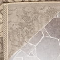 thumbnail image 5 of Safavieh Courtyard Jessie Damask Indoor/Outdoor Area Rug, Brown/Natural, 2'7" x 5', 5 of 9