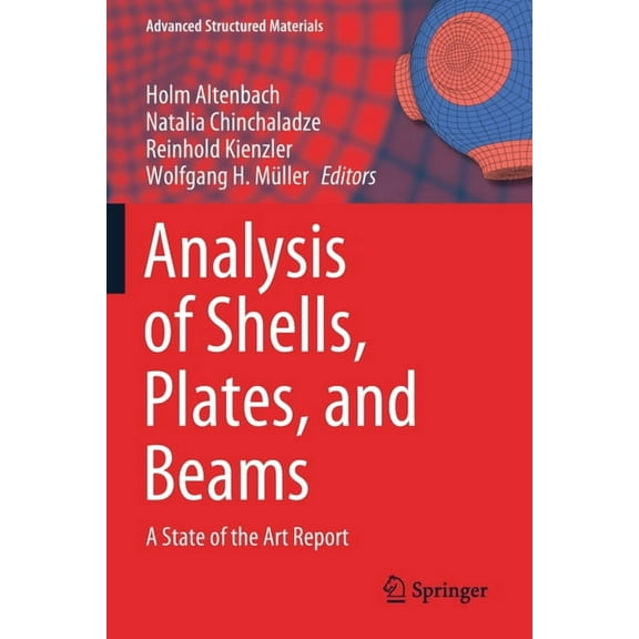 Advanced Structured Materials Analysis of Shells, Plates, and Beams: A State of the Art Report, Book 134, (Paperback)