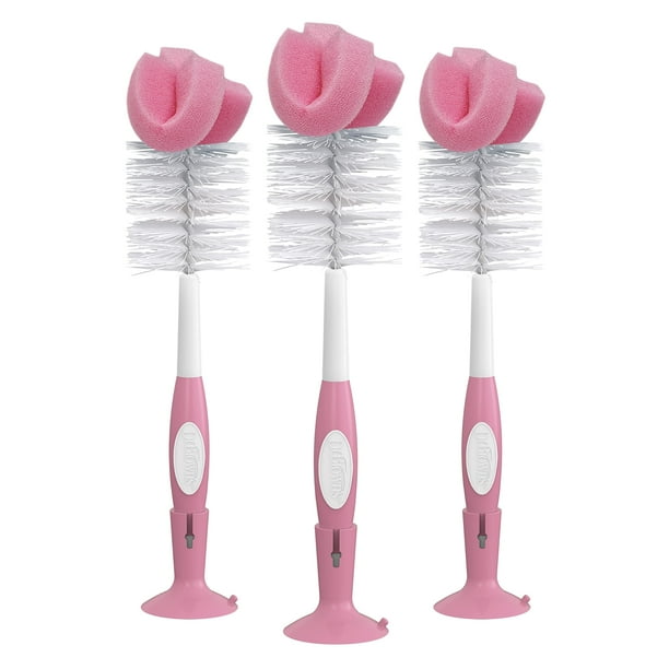 Set de cepillos de limpieza para biberón con esponja reutilizable Dr. Brown's