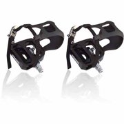 Spin® Dual-Sided SPD-Compatible Indoor Cycling Pedals, Platform and Clipless, Standard Thread