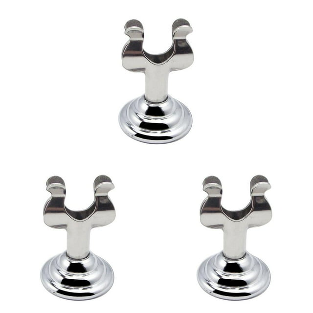 Decodeary Hotel Restaurant Table Number Plate Holder Ceremony Engagement Party Name Card Stand Message Note Menu Clip Decoration Silver 3Set