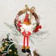 thumbnail image 4 of Guirnalda navideña de peluche en 3D con diseño de Papá Noel y muñeco de nieve, decoración colgante para el hogar, árbol de Navidad, fiesta, granja, vacaciones de Año Nuevo, 4 of 5