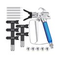 thumbnail image 1 of 12PCS Airless Paint Sprayer Machine with Nozzle Spray Tips and 5 Airless Paint Spray Filter for Air, 1 of 4