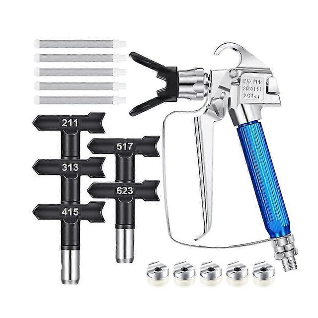 12PCS Airless Paint Sprayer Machine with Nozzle Spray Tips and 5 Airless Paint Spray Filter for Air