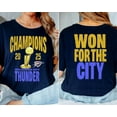 thumbnail image 3 of Won for the city Shirt, Men's and Women's Graphic Tee 100% Cotton by TBun, Full Sizes S-5XL, 3 of 5
