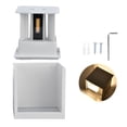 thumbnail image 2 of Lámpara de pared ajustable NikouMX Lámpara de Pared de Aluminio Ajustable Luz de Pared Arriba y Abajo Diseño a Prueba de Futuro, 2 of 8