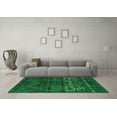 thumbnail image 3 of Ahgly Company Indoor Rectangle Abstract Green Modern Area Rugs, 8' x 12', 3 of 4