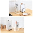 thumbnail image 3 of Knife Block with Cutting Board Holder Chopping Board Organizer Kitchen Knife Rack Pot Lid Holder, 3 of 8