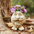 thumbnail image 3 of Cache-pot Visage pour Plantes d'Intérieur et d'Extérieur, Cache-Pot Tête en Résine avec Trou de Drainage, Mignon Cache-Pots Visage de Grand-Maman, Cache-Pots pour Succulentes, 3 of 7