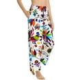 thumbnail image 2 of Naloa Mexican Bright Style Print Women’s Ultra-Soft Comfy Pajama Lounge Pants with Pockets & Drawstring, 2 of 8