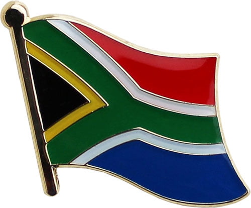 LOT OF 12 South Africa Flag Lapel Pins South African Flag Pin 
