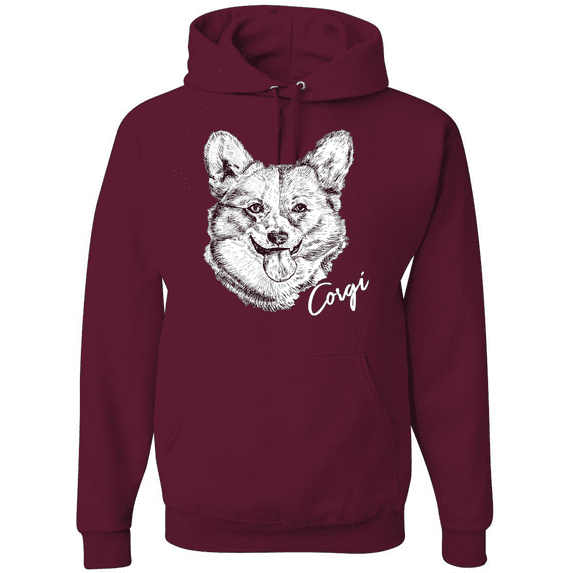 Cute Corgi Dog Lover Pet Owner Animal Lover Graphic Hoodie Sweatshirt