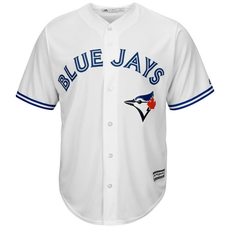 Men's Justin Smoak Toronto Blue Jays MLB Cool Base Replica Home Jersey