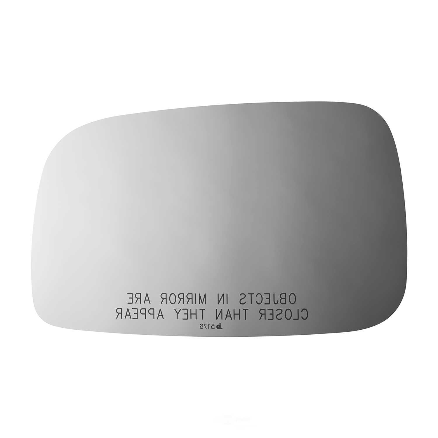 Burco Side View Mirror Replacement Glass - Clear Glass - 5176