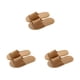 thumbnail image 3 of Zapatillas de bambú Qarigey para interiores de Hotel sandalias informales con punta abierta para hombres y mujeres Talla 39-40, 3 of 6