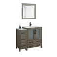 thumbnail image 7 of Vanity Art 54" Single Sink Freestanding Bathroom Vanity Set with Ceramic Top and Mirror, 7 of 7