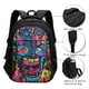 thumbnail image 3 of Easygdp Neon Graffiti Urban Art Mochila para Laptop de Viaje con Puerto USB, Mochila para Laptop con Puerto de Carga USB para Mujeres y Hombres, 3 of 7