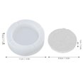 thumbnail image 5 of 1 Set Ashtray Mold DIY Crystal Epoxy Mould Mirror Surface Silicone Storage Box Round Base L, 5 of 5
