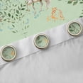 thumbnail image 4 of Erosebridal Vintage Floral Curtains Pack of 2 (42x84 Each), Wild Horse Moose Squirrel Curtains Blackout, Green, 4 of 6