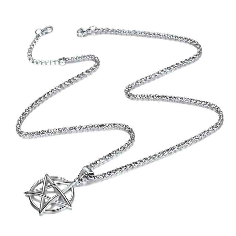 Spencers store pentagram necklace