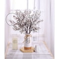 thumbnail image 2 of Zukuco Gypsophila Artificial Flowers Babys Breath Silk Fake Bush Flowers Bouquet Floral Arrangement Home Wedding Party Decorations Decor (6PCS, White), 2 of 8