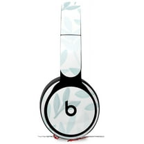 Skin Wrap for Beats Solo Pro Headphones Watercolor Leaves Blues Sticker Decal Only BEATS NOT INCLUDED