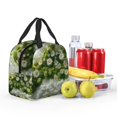 thumbnail image 5 of Honeii Nature Hand Daisies Art Print Lunch Bag Women, Lunch Box Lunch Bag for Women Adult Men, Small Leakproof Cute Lunch Tote Large Capacity Reusable, 5 of 8
