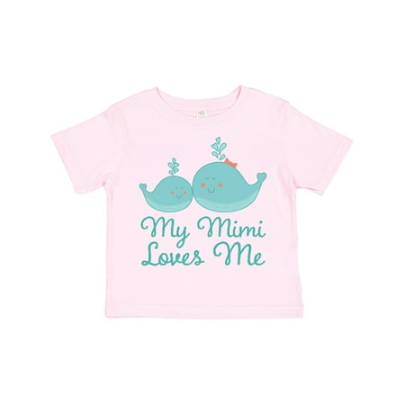 

Inktastic My Mimi Loves Me Boys or Girls Toddler T-Shirt