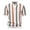 #732-White, variant on Ceisia Vertical Stripe Knit Top Men's Slim Fit Short Sleeve Casual Shirt Black L Gifts