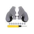thumbnail image 2 of 2 Ruedas giratorias para equipaje de 3,62 pulgadas Gris con kit de Martillo de doble cabeza Yuxing, 2 of 4