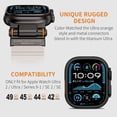 thumbnail image 2 of Correa de reloj FOAMUNOC compatible con Apple Watch Ultra 2/1, 2 of 8