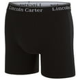 thumbnail image 4 of LINCOLN CARTER Mens Underwear Boxer Briefs - Breathable Anti Chafing Performance Boxers for Men Pack of 10 - Soft Cooling Tagless, Black, Greys, Navy, Lt Blue, Red/S, 4 of 8