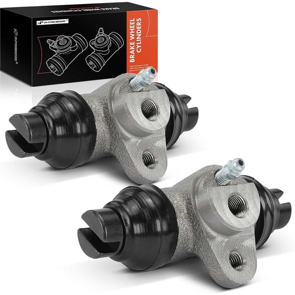 A-Premium Front Drum Brake Wheel Cylinder Compatible with Select Volkswagen Models - Beetle 1965-1979, Karmann Ghia 1965-1966, 2-PC Set - Replace# 131611057A, 131611057