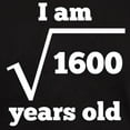 thumbnail image 3 of CafePress - 40Th Birthday Square Root T Shirt - Men's Classic Graphic Cotton T-Shirt, 3 of 4