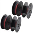 thumbnail image 2 of 2Pack Typewriter Ribbon Twin Spool Typewriter Ribbon Red and Black Twin Spool Replacement Pack for Most Typewriter, 2 of 5