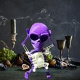 thumbnail image 3 of SUNSIOM Figurines de Squelettes Imprimés en 3D Squelettes Dansants à Remonter Décoration d'Halloween, 3 of 6