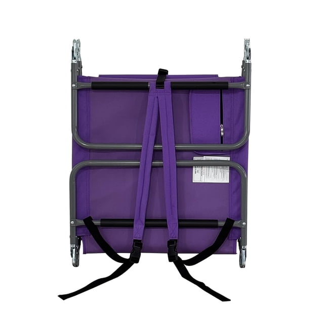 Chaise Sillón Mochila con forma de avestruz, color morado