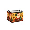 thumbnail image 2 of Christmas Storage Basket for Gifts Empty Large Christmas Storage Bins，Fabric Laundry Baskets with Handle Xmas Collapsible Organizer Boxes for Home Office Gifts Toys Books(B1-1pcs), 2 of 4