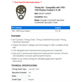 thumbnail image 2 of Timing Set - Compatible with 1993 - 1994 Pontiac Firebird 5.7L V8, 2 of 2