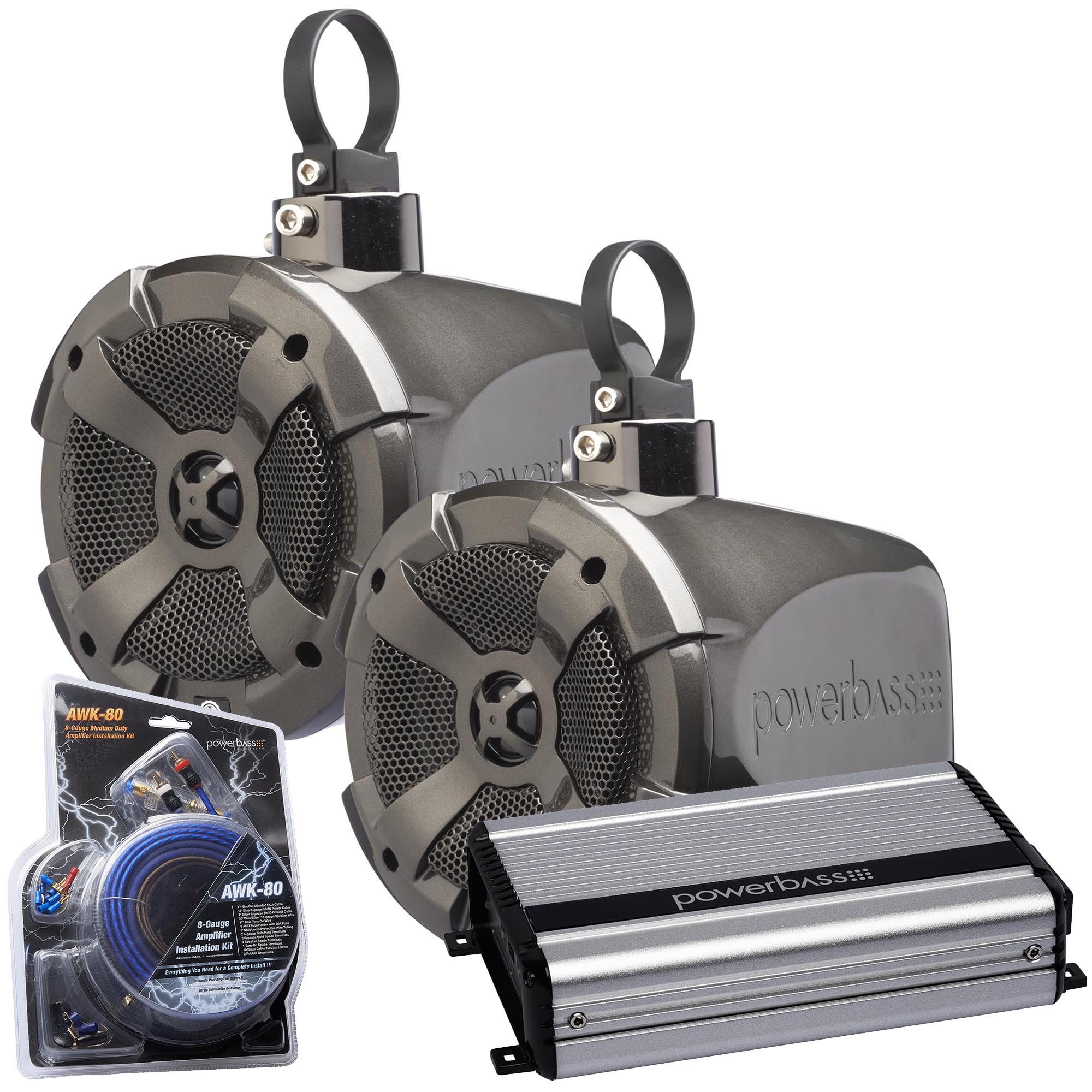 PowerBass Powersports Party Pack A Pair of 5.25" Tower Speakers with