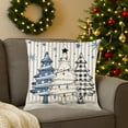 thumbnail image 5 of Tarmeek Christmas Pillow Covers 18x18 Inch Christmas Decorations, Seasonal Winter Xmas Holiday Decor Christmas Trees Throw Pillow Covers for Home Decor Christmas Decorations Indoor, 5 of 6