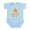 Sky Blue, variant on CafePress - Bethany Beach Infant Bodysuit - Baby Light Bodysuit, Size Newborn - 24 Months