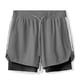 thumbnail image 1 of 2023 Camo Running Shorts Hombres 2 en 1 de dos pisos de secado rápido GYM Sport Shorts Fitness Jogging Workout Shorts Hombres Deportes Pantalones cortos Tan Jianjun unisex, 1 of 2