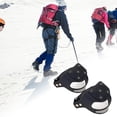 thumbnail image 4 of TIELUTT Acier pour Bottes d'Hiver Dents de Glace pour Randonnée Couvre-Chaussures Extensibles Imperméables Couvre-Chaussures Jetables pour Intérieur Non Enfants Couvre-Chaussures Réutilisables Élastiques pour Extérieur, 4 of 6